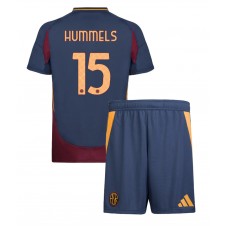 AS Roma Mats Hummels #15 Tredjeställ Barn 2024-25 Korta ärmar (+ Korta byxor)